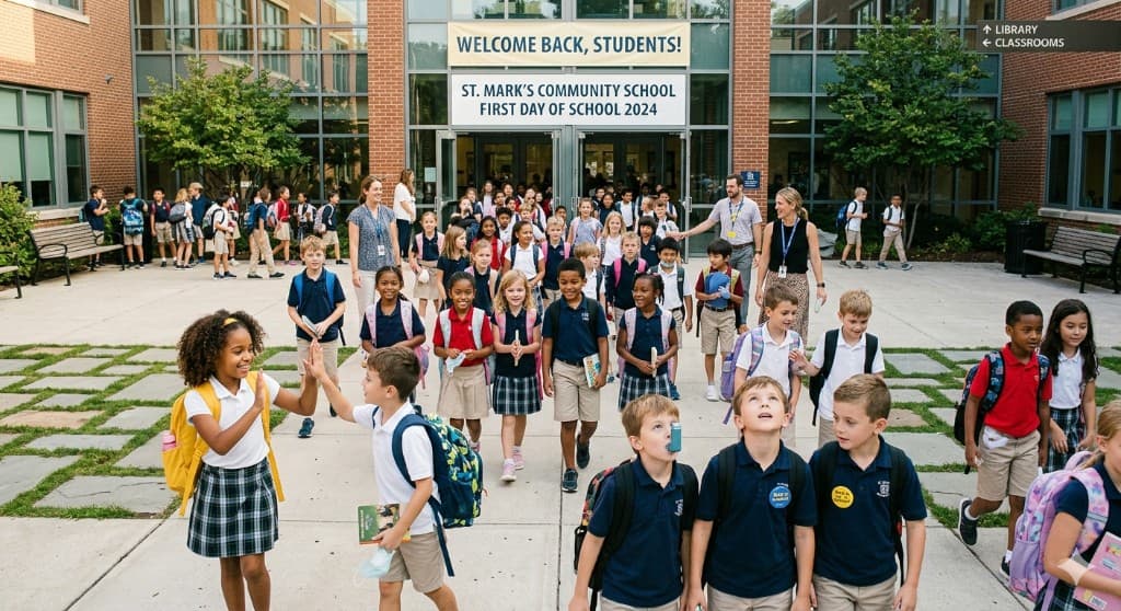 50 students back in school